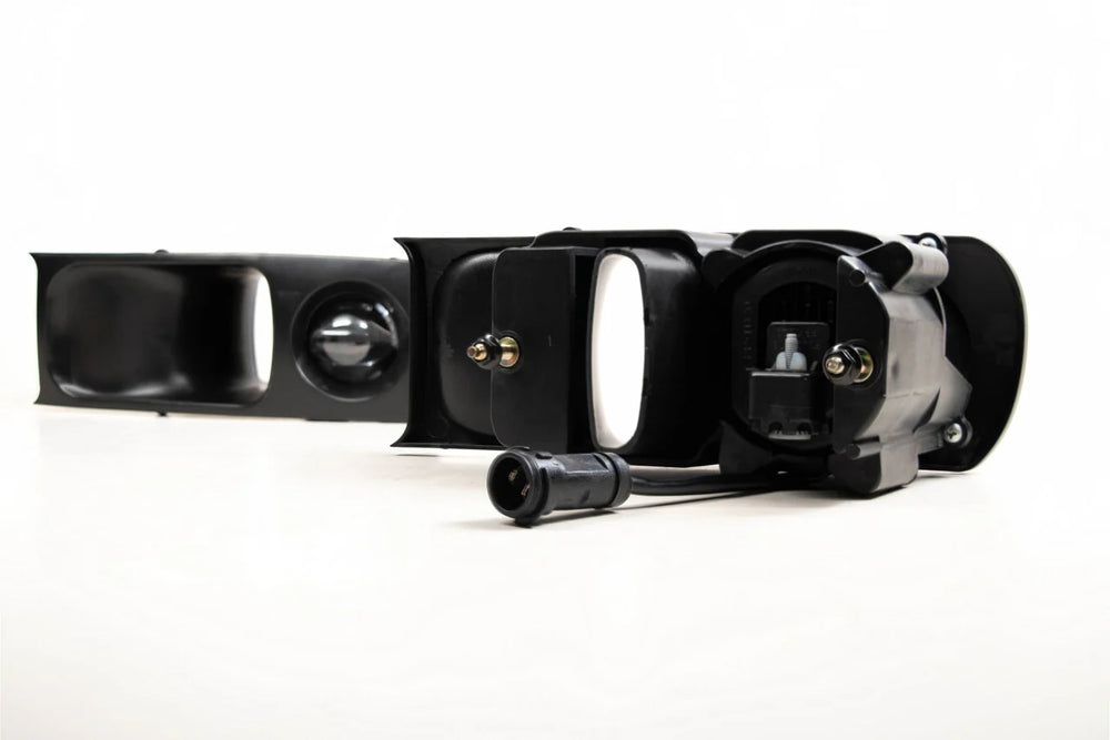 Morimoto XB LED Fogs: Type Porsche 964 (Pair Paintable)