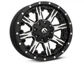 ~(38 lbs. 21X21X12)~ NUTZ 18x9 6x135.00/6x139.70 MATTE BLACK MACHINED (1 mm)