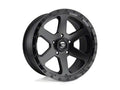 ~(42 lbs. 21X21X12)~ RIPPER 18x9 5x127.00 MATTE BLACK GLOSS BLACK LIP (-12 mm)