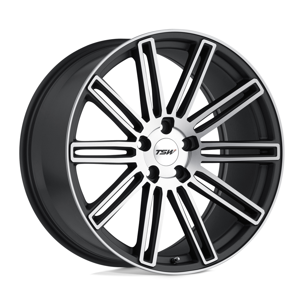 ~(35 lbs. 22X22X12)~ TSW CROWTHORNE 20x10.0 5/114.3 ET40 CB76.1 MATTE BLACK