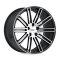 TSW Alloy Wheels black auto part
