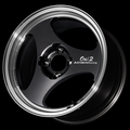 Advan black auto part