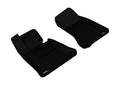 3D ELEGANT FLOOR MAT 3 ROW SET BLCK