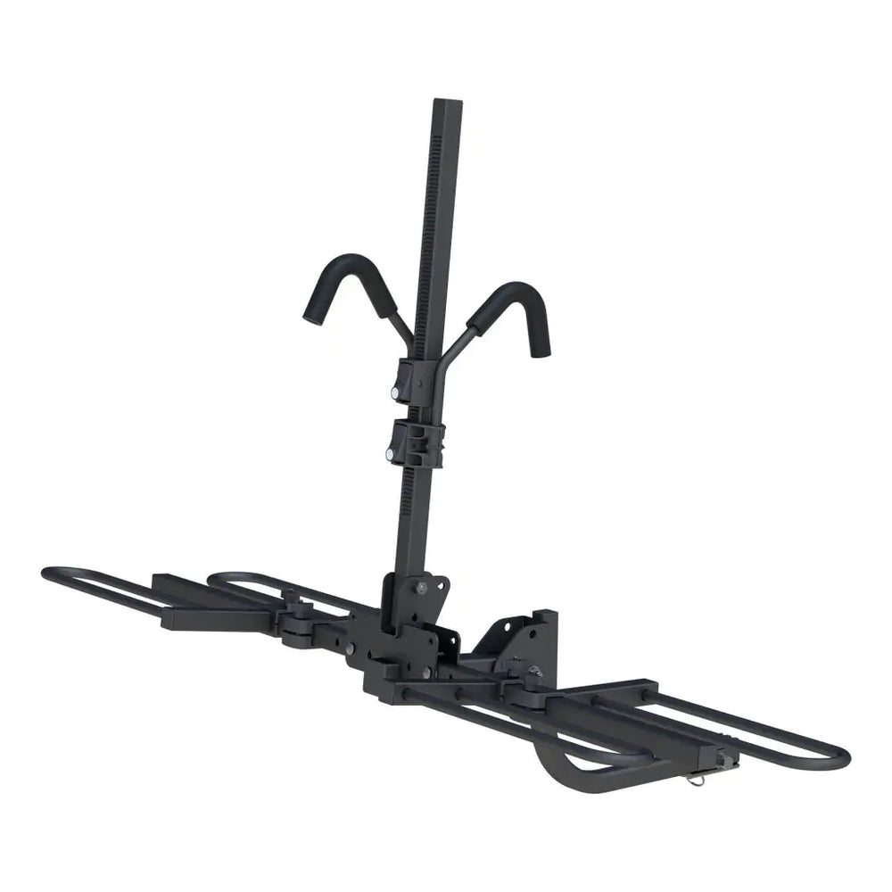 TRAY-STYLE HITCH-MOUNTED BIKE RACK
