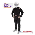 Suit Chevron Black Medium SFI-5