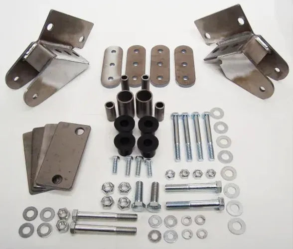 ~(27 lbs. 12X9X4)~ 76-86 Jeep CJ Shackle Reversal Systems (S.R.S.) No Powder Coat