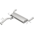 0510 TUCSON DIRECTFIT EXHAUST MUFFLER KIT