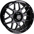 Enkei Matrix 20x9 6x139.7 BP 15mm Offset 108mm Bore Gloss Black Wheel