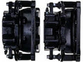 Power Stop 2014 Chrysler 200 Front Black Caliper - Pair w/Bracket