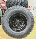 BR CALICO 17X8.5 6X5.5 106 M-BLK +0
