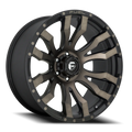 Fuel Wheels black auto part