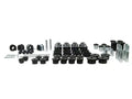 Essential Vehicle Kit 12 Shell Bushings 42 Bushings 2 Saddles 16 Tubes 2 Bolts 8 Washers 2 Nuts Grease Install Guide