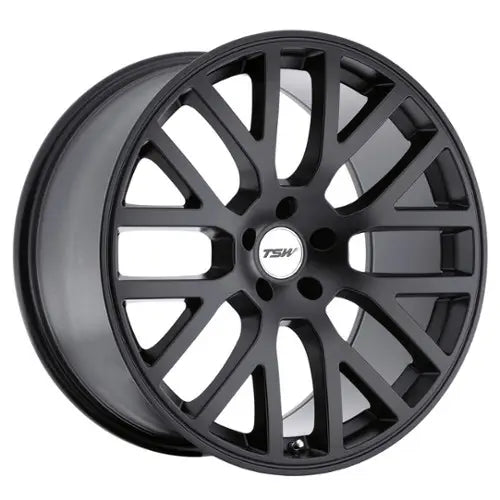 ~(42 lbs. 22X22X12)~ TSW DONINGTON 20x10.0 5/112 ET40 CB72.1 MATTE BLACK