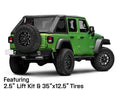 D567 18X9 5X4.5/5.0 MT-BLK-MIL 01MM