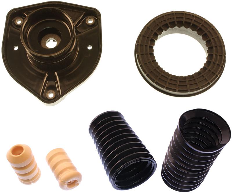 Street Axle Pack Drilled & Slotted, Front