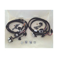 Bikers Choice 96-07 FLH/FLT Chrome Handlebar Control Kit W/O Switches 11/16 Bore W/Audio