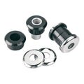 Bikers Choice 96-07 FLH/FLT Chrome Handlebar Control Kit W/O Switches 11/16 Bore W/Audio