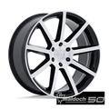 P6E 22X9.5 6X5.5 106 +25 G-BLK MCH-