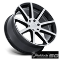 P6E 22X9.5 6X5.5 106 +25 G-BLK MCH-