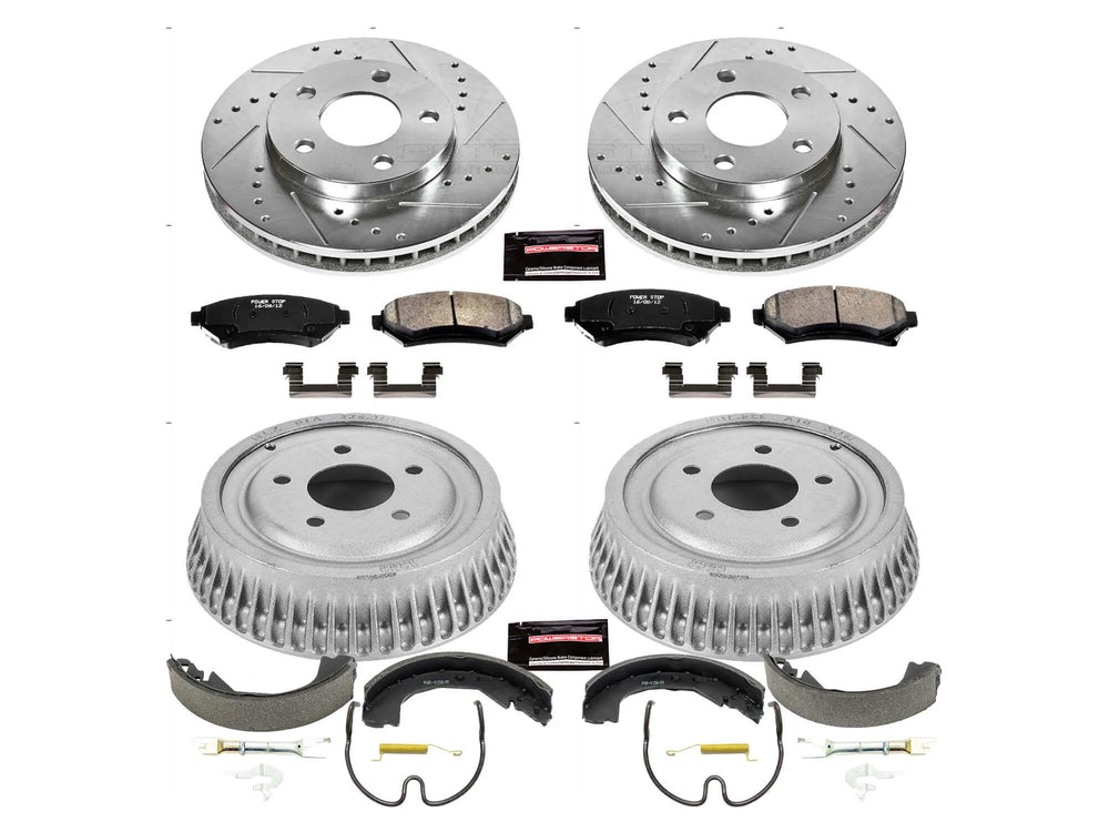Power Stop 97-01 Buick Century Front & Rear Z23 Evolution Sport Brake Kit