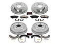 Power Stop 97-01 Buick Century Front & Rear Z23 Evolution Sport Brake Kit
