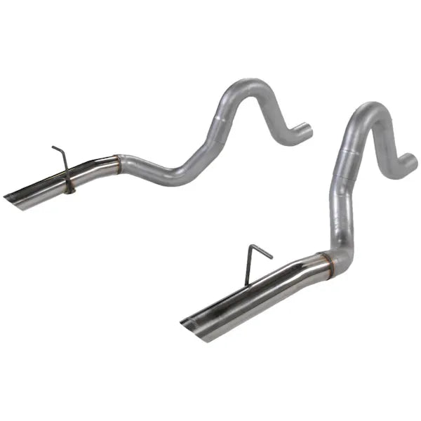 Pre-Bent Tailpipes Fits 1986-1993 Mustang Lx 5.0L Engine & 1986 Mustang Gt 5.0L Engine 3.0 Inch Pipes Flowmaster