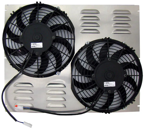 DUAL 10IN ELECTRIC FAN & SHROUD ASSEMBLY