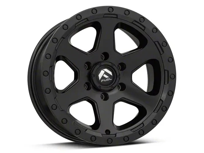 ~(44 lbs. 21X21X12)~ RIPPER 18x9 6x139.70 MATTE BLACK GLOSS BLACK LIP (1 mm)