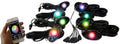 COLORSMART 8LED GLOW POD BLACK KITSMARTPHONE CONTROLLED W/BRAIN BOX IP68 12V W