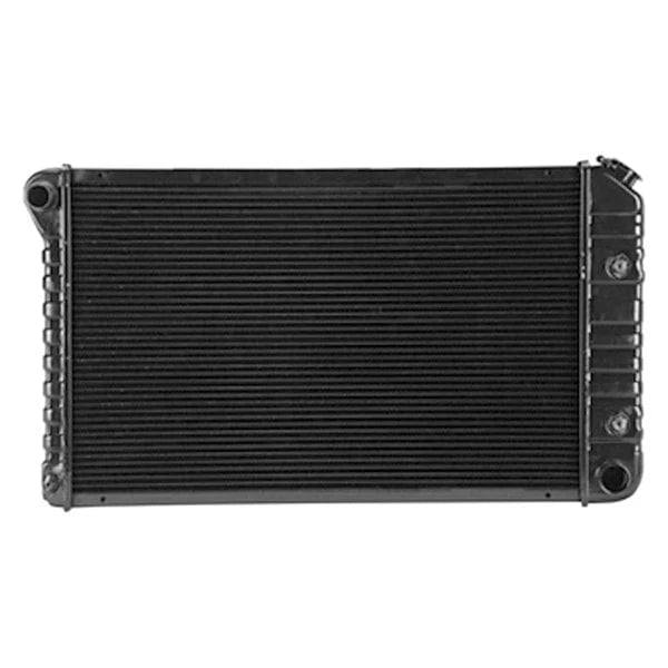 RADIATOR; 1-ROW; PLASTIC; ALUMINUM;