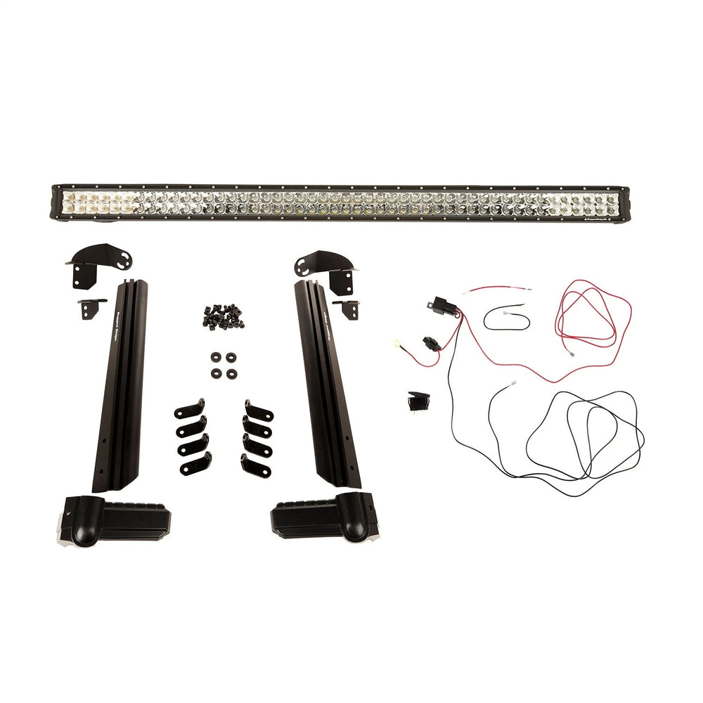 ~(14 lbs. 53X16X5)~ Elite Fast Track Light Bar Kit 50 Inch 07-18 Jeep Wrangler JK