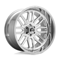 D721 22X12 6X135 HL-POLISH -43MM