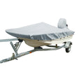 BOAT COVER JON-18 O/B SD-MIST GRAY