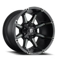 ~(37 lbs. 21X21X12)~ COUPLER 18x9 5x114.30/5x127.00 MATTE BLACK DOUBLE DARK TINT (-12 mm)