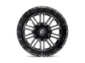 ~(41 lbs. 21X21X12)~ HARDLINE 18x9 5x139.70/5x150.00 GLOSS BLACK MILLED (1 mm)