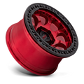 KM237 17X9 6X5.5 C-RED-BLK-RG -38MM