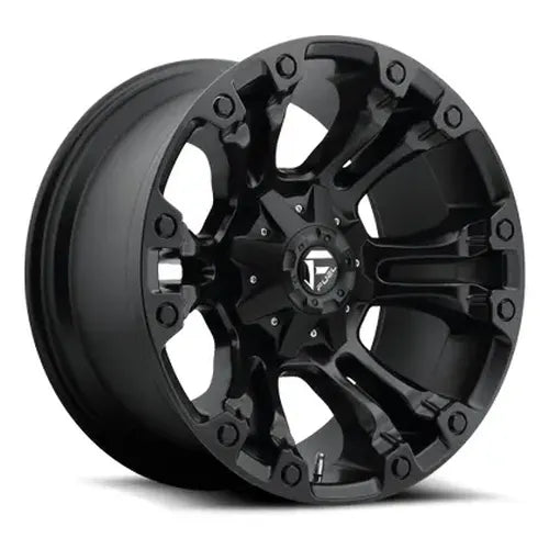 ~(41 lbs. 20X20X13)~ VAPOR 17x10 5x114.30/5x127.00 MATTE BLACK (-18 mm)