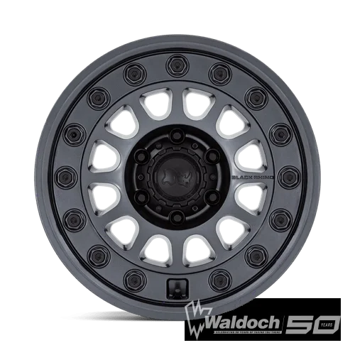 BR012 17X8.5 5X5.0 M-GNMTL -10MM