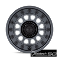 BR012 17X8.5 5X5.0 M-GNMTL -10MM