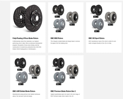 EBC auto part