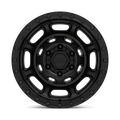 BR CONVOY 17X8.5 5X5.0 M-BLK -18MM