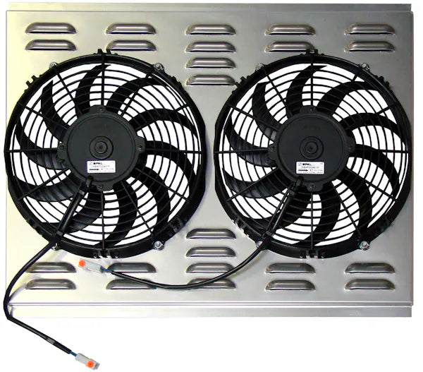 DUAL 11IN FANS W/SHROUD