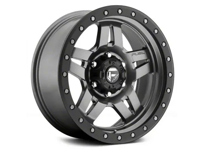 ~(33 lbs. 21X21X12)~ ANZA 18x9 6x139.70 MATTE GUN METAL BLACK BEAD RING (19 mm)