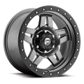 ~(32 lbs. 21X21X12)~ ANZA 18x9 8x165.10 MATTE GUN METAL BLACK BEAD RING (1 mm)