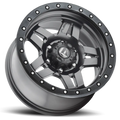 ~(32 lbs. 21X21X12)~ ANZA 18x9 8x165.10 MATTE GUN METAL BLACK BEAD RING (1 mm)