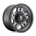~(32 lbs. 21X21X12)~ ANZA 18x9 8x165.10 MATTE GUN METAL BLACK BEAD RING (1 mm)