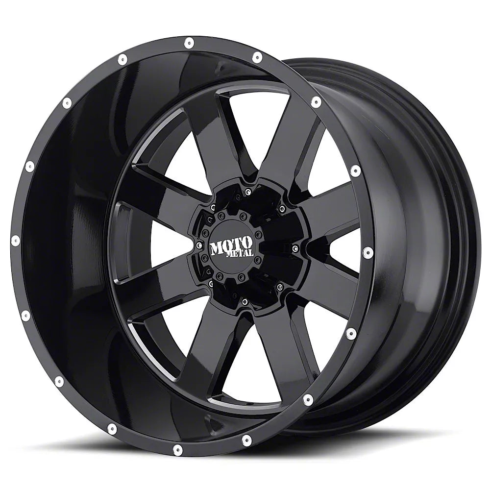 Moto Metal Wheels black auto part
