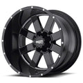 Moto Metal Wheels black auto part