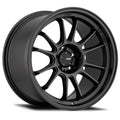 Konig Hypergram 17X10 4X100 ET43 Matte Black Flow Formed