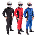 CHEVRON-5 SUIT SFI-5 BLK SML